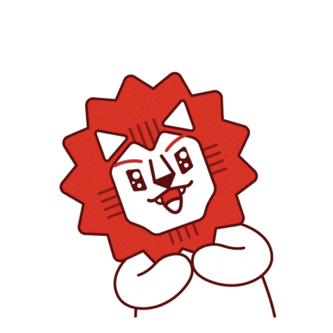 Happy Lion Sticker by Doo Group