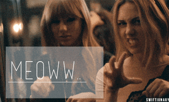 taylor swift meow GIF