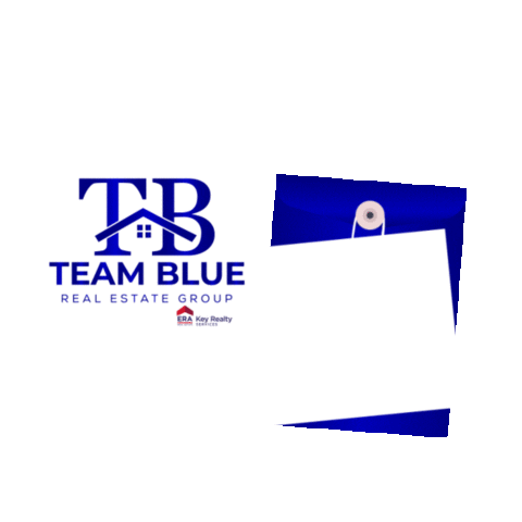 Team Blue Real Estate Sticker