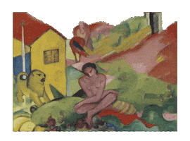 German Expressionism Art Sticker by Museo Thyssen-Bornemisza