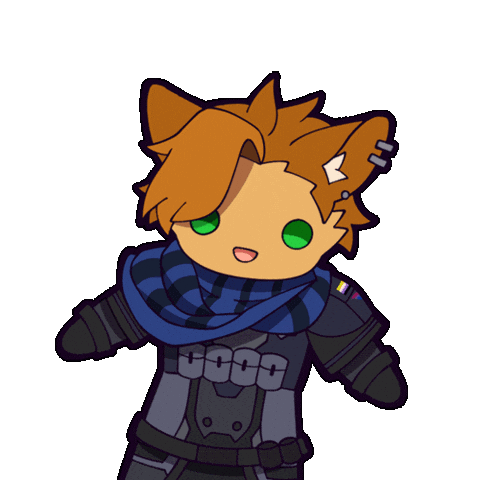 Jump Chibi Sticker