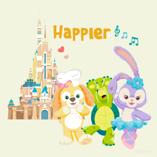 Celebrate Happy Together GIF by Hong Kong Disneyland