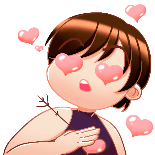 Hearts Sticker