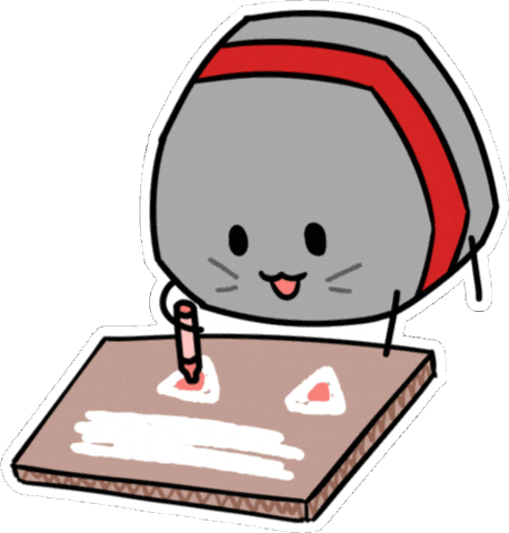 Art Cat Sticker