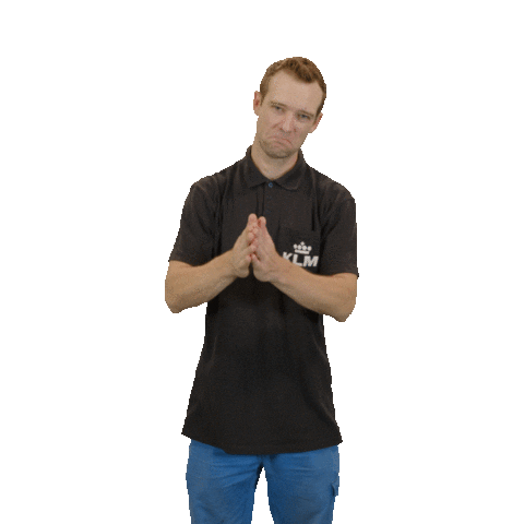 Royal Dutch Airlines Applause Sticker by KLM