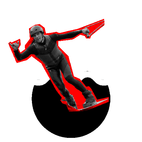 Строгино wake park Sticker