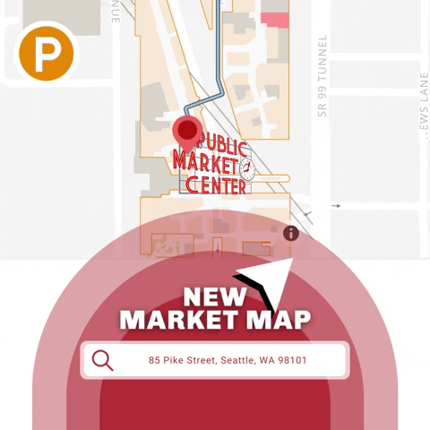 Map GIF by Pike Place Market