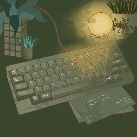 Night Keyboard GIF