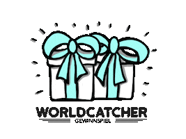 Giveaway Verlosung Sticker by Worldcatcher