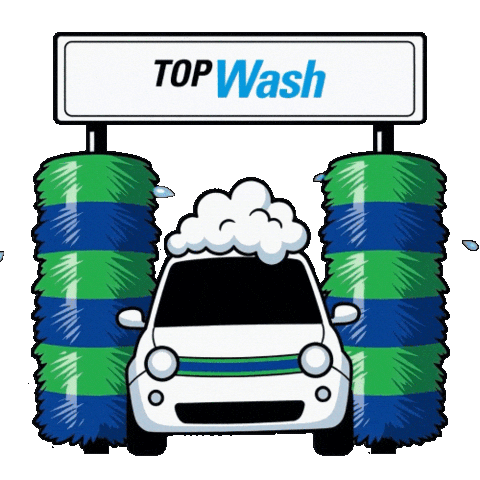Carwash Topwash Sticker by OMV CZ