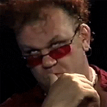 TV gif. John C Reilly as Stan Brule on Check It Out with Steve Brule presses his thumb to his mouth and looks up, nodding pensively, then says "yes," which appears as text.