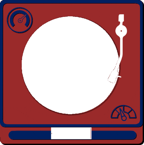 Vintage Player Sticker