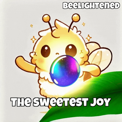 Dewdrop Glow GIF by Beelightened