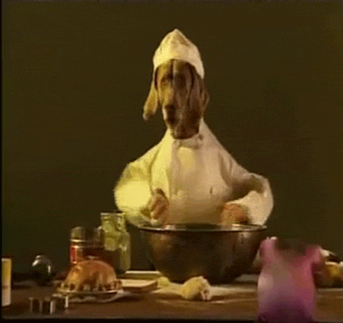 Dog Cooking GIF - Find & Share on GIPHY