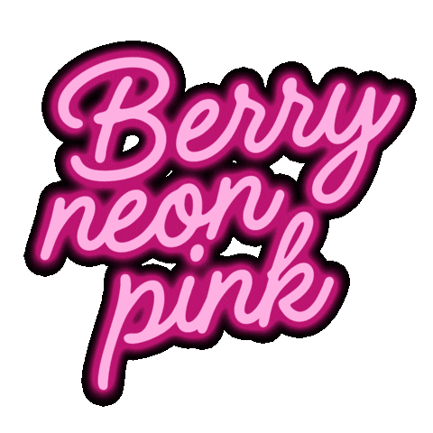 Pink Neon Sticker by HOAKA SWIMWEAR