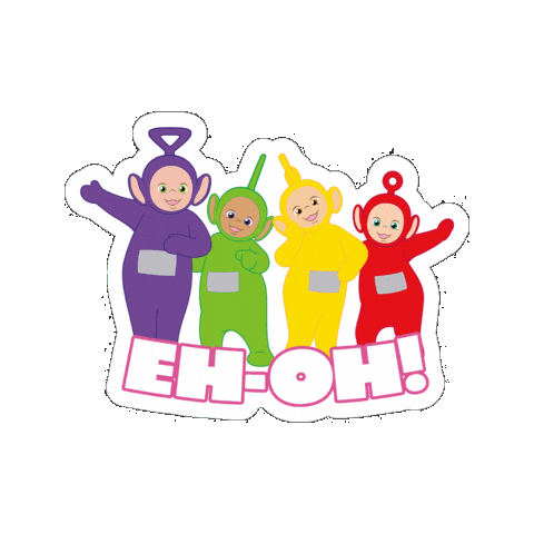 Friends Hello Sticker by Teletubbies