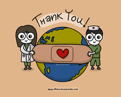 Super Heroes Thank You GIF by mydoodlesateme