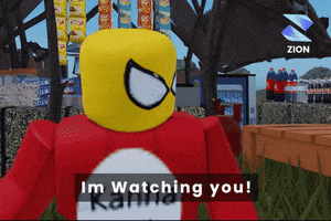 Im Watching You Peter Parker GIF by Zion
