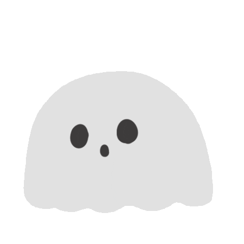 Halloween Ghost Sticker