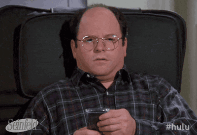 George Costanza Massage Chair GIF - Find & Share on GIPHY