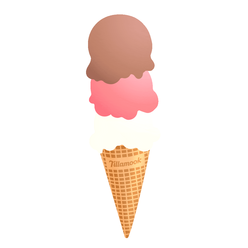 Ice Cream Nom Sticker by tillamook for iOS & Android GIPHY