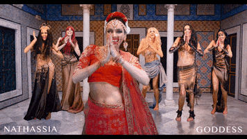 nathassiadevine music video goddess laxmi GIF