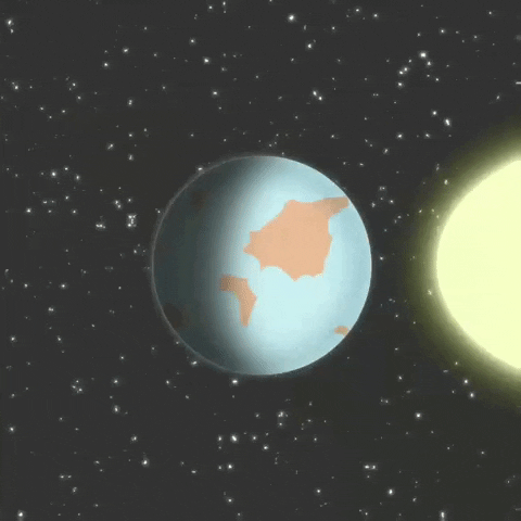 Space Sun GIF by ed.motions