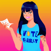 Vote Early tshirt