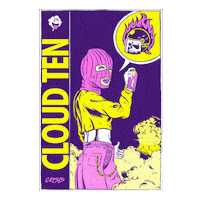 CloudTen Sticker