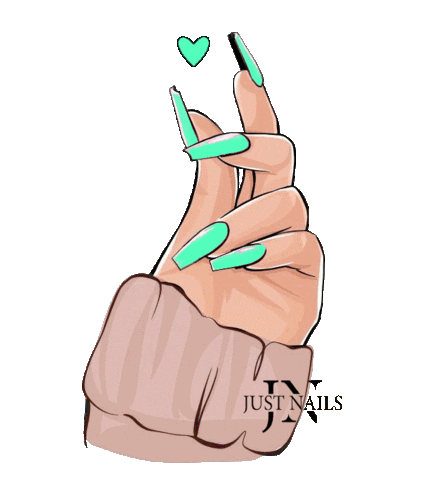 JustNails Shop Sticker