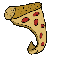 Pizza Gif Artist Sticker by cwervo