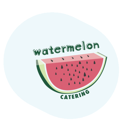Watermelon Catering Sticker