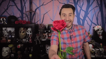 Rose Please GIF by Dead Meat James