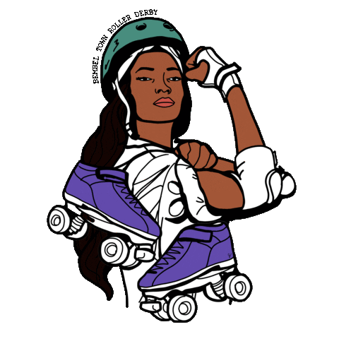 BembelTownRollerDerby Sticker for iOS & Android | GIPHY
