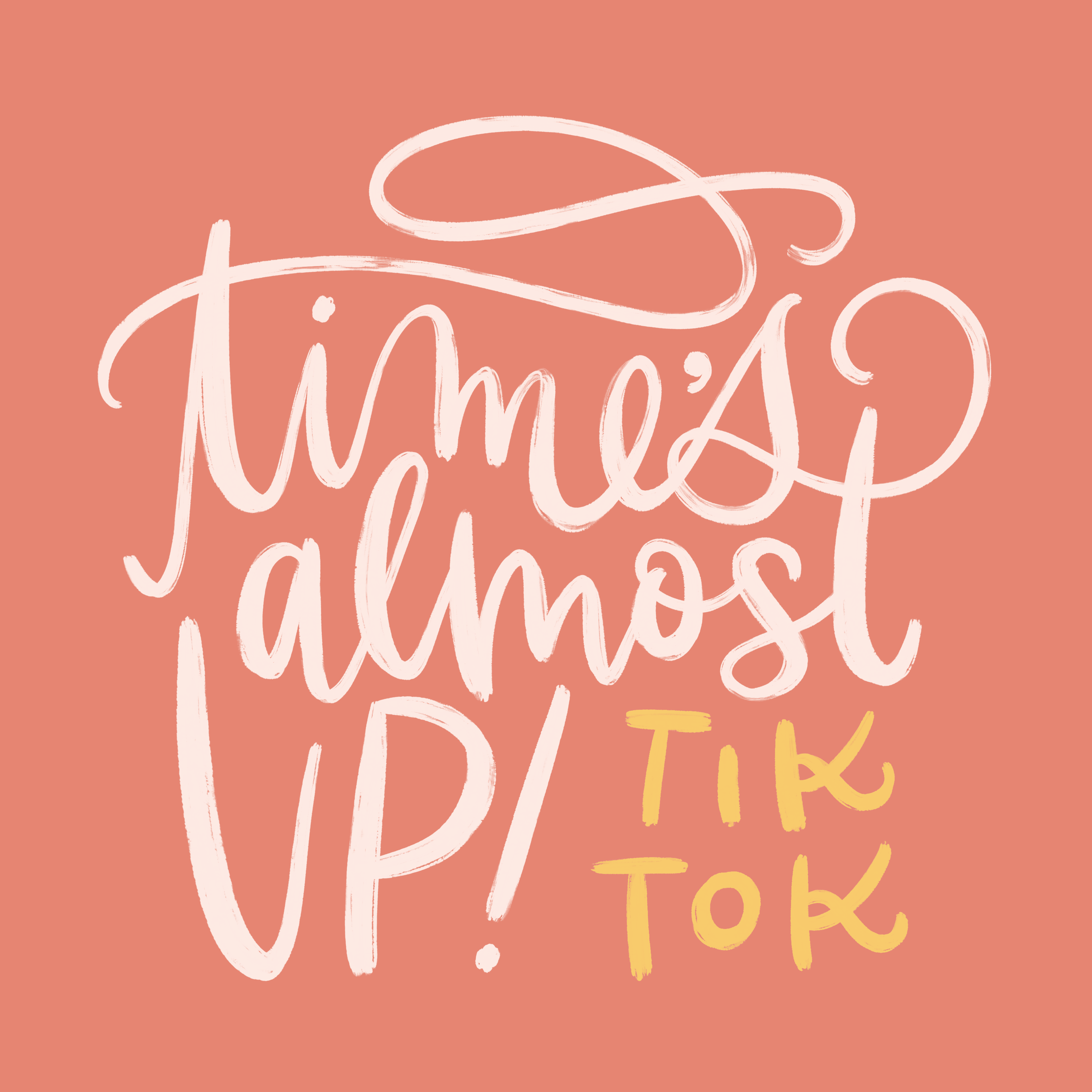 Times Up GIF by Hoopla! Letters Find & Share on GIPHY