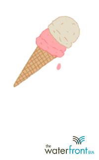 Ice Cream Food Sticker by Waterfront BIA