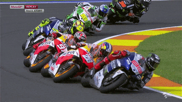 Slow Motion Racing GIF by MotoGP