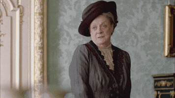 Downton Abbey Smirk GIF by MASTERPIECE | PBS