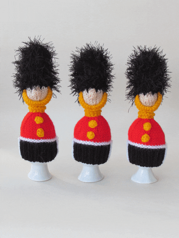 TeaCosyFolk knitting soldiers knit teacosyfolk GIF