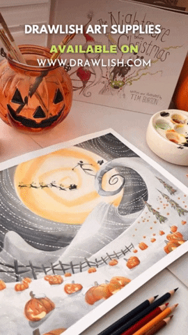 Trick Or Treat Halloween GIF by Drawlish
