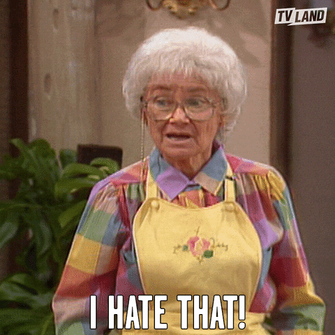 Hate It Golden Girls GIF by TV Land - Find & Share on GIPHY