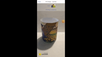Cylinder Tracking Wikitude Augmentedreality Arsdk Arapp Ar GIF by Wikitude