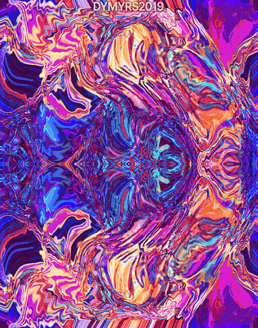 DYMYRS art trippy psychedelic abstract GIF