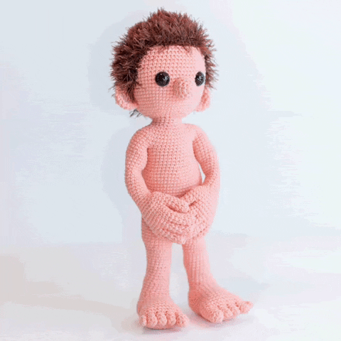 Crochet Amigurumi GIF by Dendennis