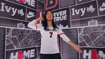 Yuna Yang GIF by Brown Volleyball