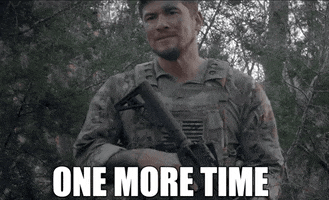 One More Time Reaction GIF by Black Rifle Coffee Company