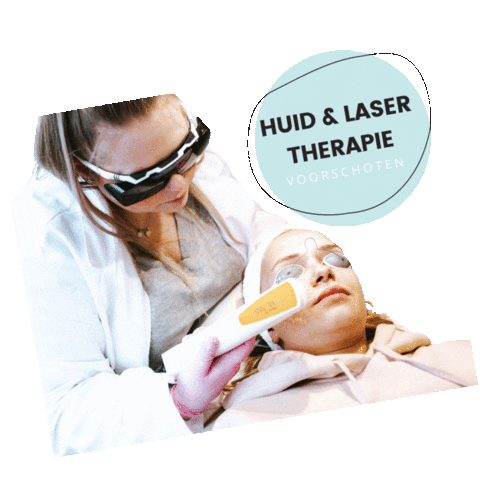 Huid en Laser Voorschoten Sticker