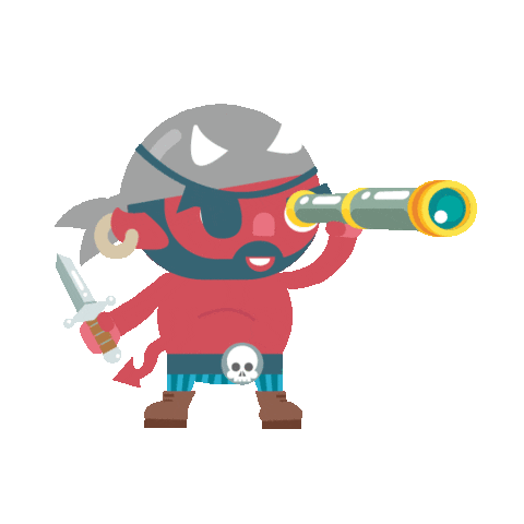 Devil Pirate Sticker by Torchy's Tacos