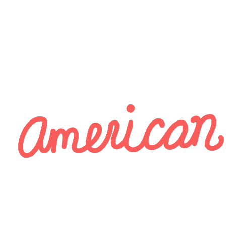 Happy American Sticker