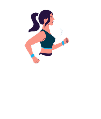 Fitness Correr Sticker by Grupo Portfolio